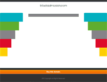 Tablet Screenshot of bitsatadmission.com
